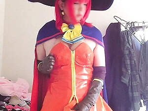Magical Halloween - Alice Wish Heart Cosplay Masturbation