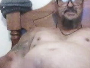 wanking hard
