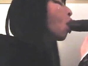 Gorgeous Asian CD Drains Dark Meat