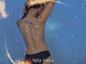 Hot Transgender Striptease and a CUM