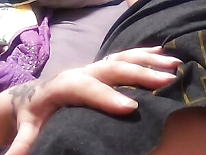Trans Girl Moaning Cumshot for You (Mobile Version)