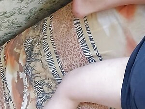 LEGS of CUTE FEMBOY Smooth sexy Butt White Crossdresser Sissy LADYBOY