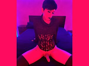Red Romance With Syn Thetic In Her Bedroom