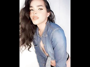 Your Cute Transgender Stepsister Filming Naughty Tiktok Videos and Onlyfans Content