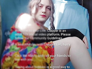 Hot Booty Femboy On Live Cam Show Flowerfull Dress My Best Lovely One