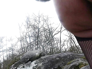 sounding transgenre outdoors lingerie sissy 2