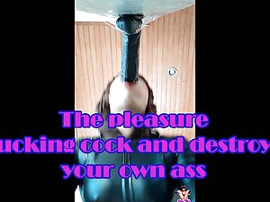 When I received a 13 inch dildo and a new fist dildo. I immediately tried using it. Cock druck and fist sickness After you sniff pop and stuff it in your mouth and ass. Super fun and happy holes. I would love for you all to try it or use it on me every da