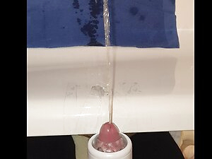 Piss and big cumshot! ðŸ’¦