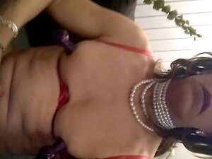 Enjoying my anal toy and cumming