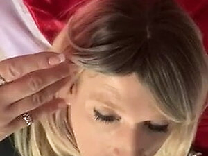 JenyferTrans Escort blonde a black sexy bitch shemale latex