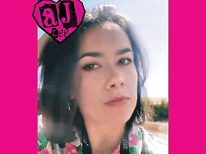 AJ Lee shows her short haircut!