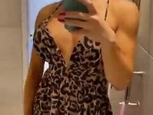 gorgeous girl with huge suprise