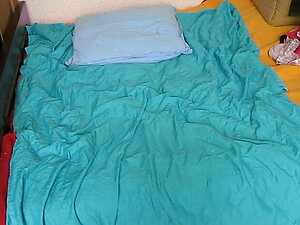 Johane on the bed waiting for you