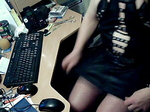FABIENNE DRESS WETLOOK