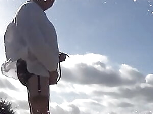 transgender travesti  sounding urethral  outdoor road 28