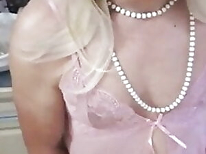 Candice French crossdresser pink Panther