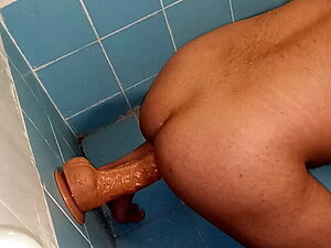 Anal and dildo