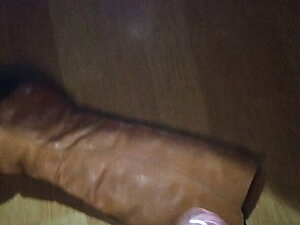 I came in my boots
